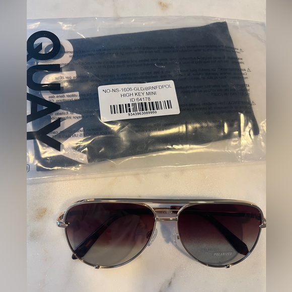 Quay High Key Gold/Brown - Picture 2 of 2